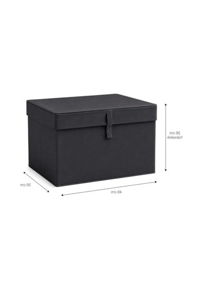 Mini Boy 40x30x26 Cm Organizer Saklama Kutusu İle Düzenli Alan Yaratın Açık Bej