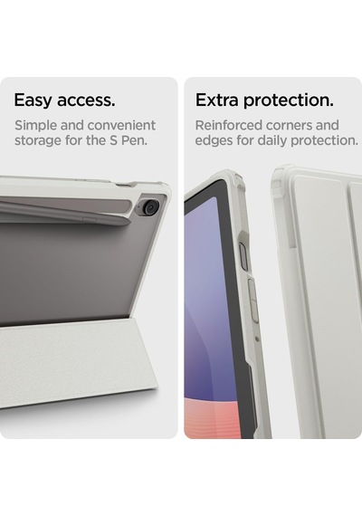 Galaxy Tab S10 Fe/tab S9 İle Uyumlu Kılıf Ultra Hybrid Pro Gray - Acs09533