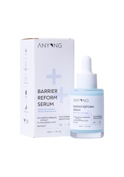 Bariyer Onarıcı, Kırışıklık Ve Yaşlanma Karşıtı Serum Hyalüronik Asit & Peptit & Seramid & Ginseng
