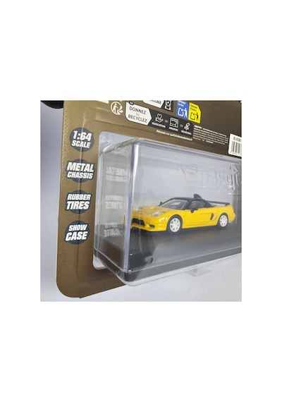 Collection 1995 Honda Nsx-r Gt 1:64 Model Araba - Sarı