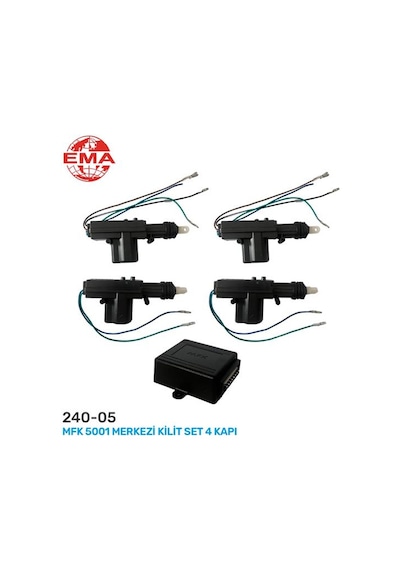 Ema Mfk-5001 Merkezi Kilit Set 4 Kapı Ema 240-05