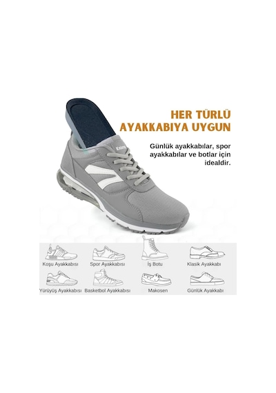 05 Memmory Ayakkabı İçi Ortopedik Tabanlık Yumuşak Ortopedik Tabanlık