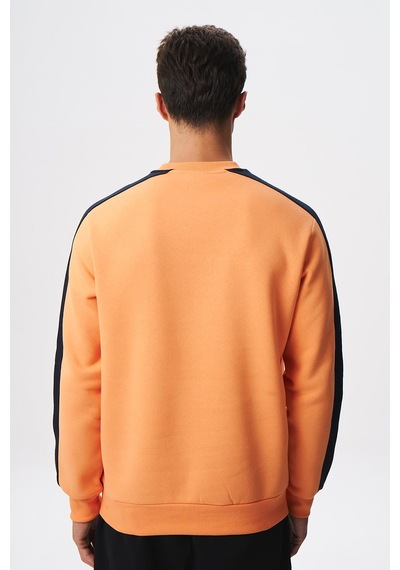 AR-MA Arma Erkek Regular Fit Yazılı Şardonlu 3 İplik Bisiklet Yaka Sweatshirt 001