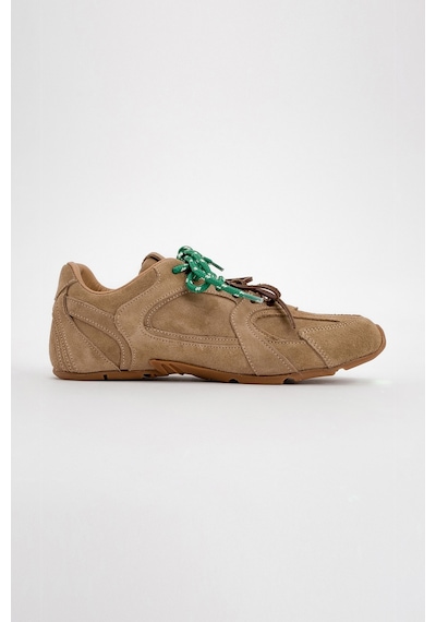 Luvishoes Luvi Shoes Serena Bej Süet Hakiki Deri Kadın Spor Ayakkabı Süet Bej