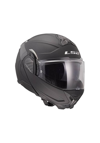 Ls2 Advant 2 Mat Siyah Çene Açılır Motosiklet Kaskı Mat Siyah