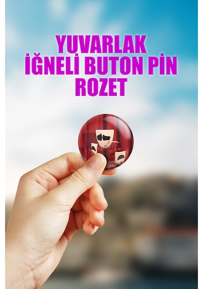 Gangle-tadc The Amazing Digital Circus Çanta Süsü Rozet İğneli Buton Rozet Seti 1 Adet Tekli