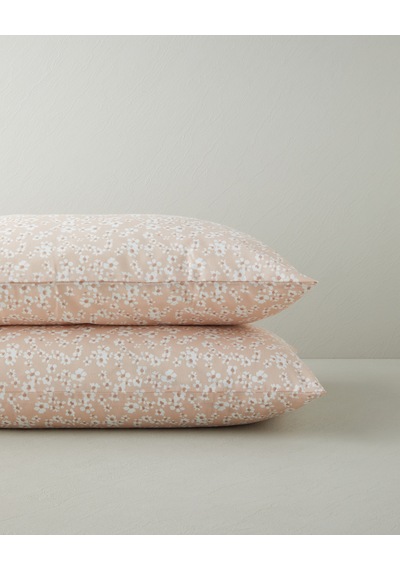 English Home Dulcie Kolay Ütülenir 2'li Yastık Kılıfı 50x70 Cm Pembe