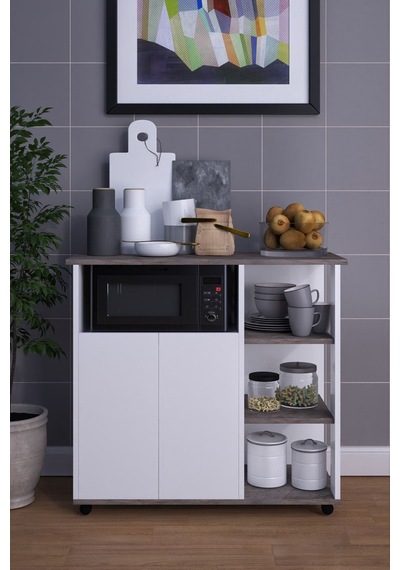 Bozlale Çok Amaçlı Dolap Mikrodalga Dolap Mdfm00441 Makromikrof