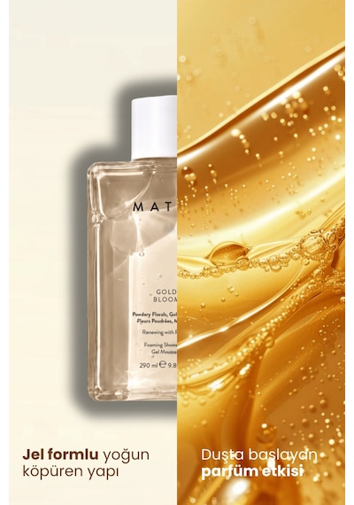 Gold Bloom Pdrn Ihlamur & Pudramsı Aromatik Duş Jeli 290 Ml Çiçeksi - Misk