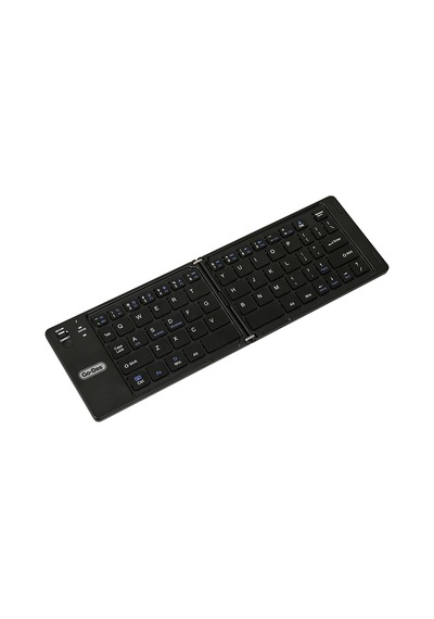 Go Des Gd-kb326 Sessiz Tuş Tasarımlı Katlanabilir Bluetooth Bağlantılı Kablosuz Klavye Siyah