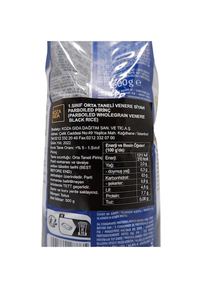 Scotti Venere Pirinç 500 G