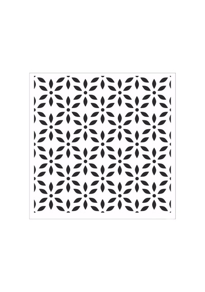 Hd151 Home Dekor Stencil 45X45