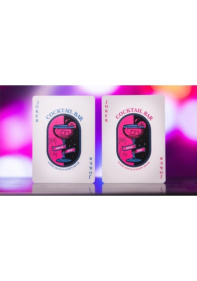 Ffpc Cocktail Bar Premium Oyun Kağıdı Koleksiyonluk İskambil Kartları