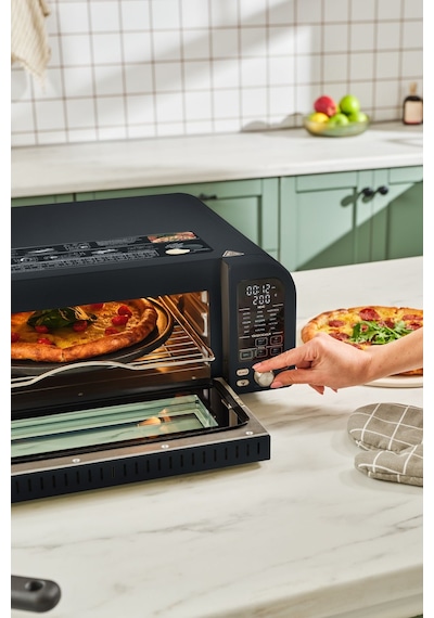 Karaca Multicrust Artisan Retro Pizza Makinesi & Airfryer
