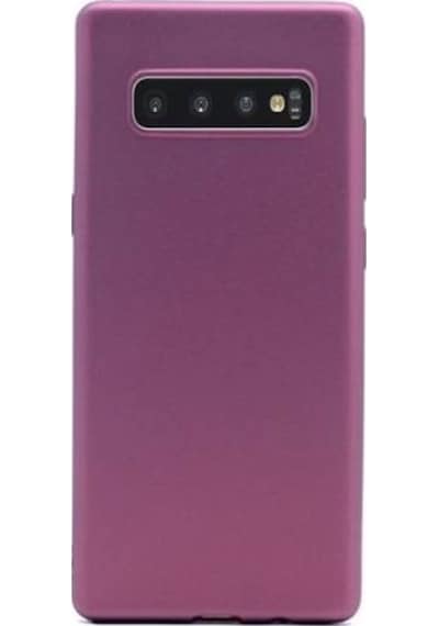 Samsung Uyumlu Galaxy S10 Kılıf Premier Silikon Esnek Arka Koruma