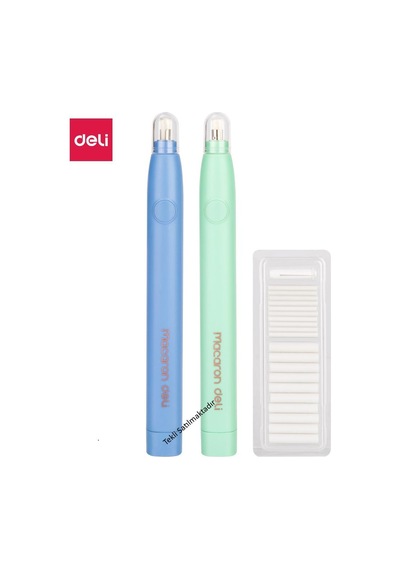 Deli Blisterli Elektrikli Silgi Ve Silgi Yedekleri H02800