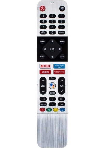 Beko Uyumlu Led Tv Universal Kumanda RM-L1659 Ses Komutlu