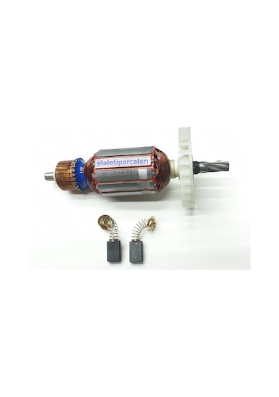 Makita Tipi Hs 7601 Endüvi Rotor Kollektör Ve Kömürü