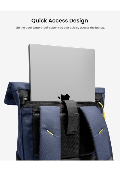 Tomtoc Flap Laptop Sırt Çantası, 17-23 Litre Düşünceli Tasarım, 1 Diğer