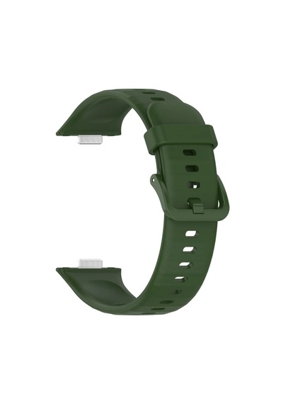 Forzacase Huawei Watch Fit 3 / 4 / 4 Pro İle Uyumlu Silikon Kordon Kayış - Fc1135
