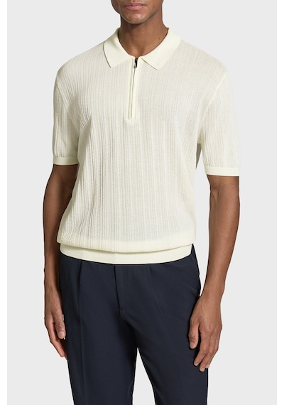 Emporio Armani Erkek Polo Yaka Kazak Em004305 Af23761 U1107 Ekru