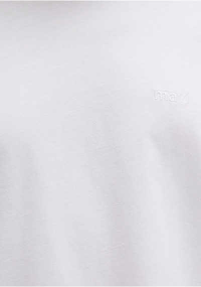 Mavi - M Logo Baskılı Beyaz Tişört 1613225-620 Beyaz