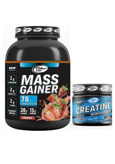 Mass Gainer 2000g/creatıne 120g Çilek