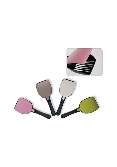 MP Kapaklı İki İşlevli Shaker Kedi Kumu Küreği 28 x 10 x 4 CM Çok Renkli