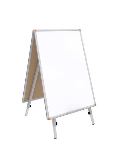 Çift Taraflı Teleskopik 50x70cm Beyaz Beyaz