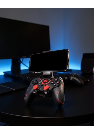 Bluetooth Oyun Kumandası Tek Cihaz Destekli Xuczzzx3gamepaddd-2