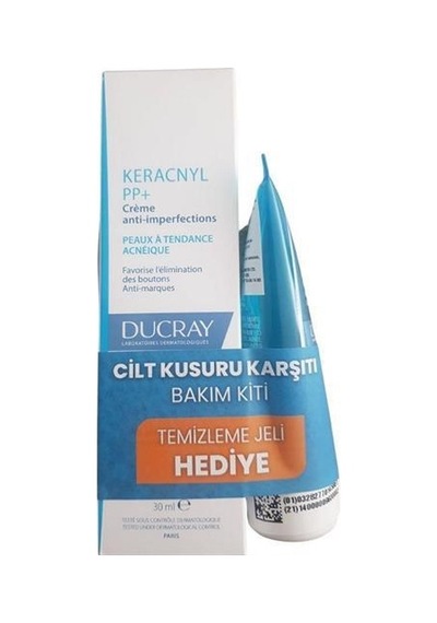 Ducray Keracnyl Pp+ Cream 30 Ml+ Keracnyl Jel 40 Ml Hediye