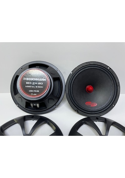 Boschmann Bm-xm20 20 Cm Midrange 1000 Watt Maximum Power 150 Watt Rms Power
