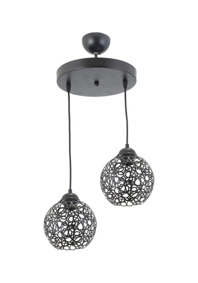 Selçuklu Top Motif Yıldız Ferforje Model Retro Sarkıt Avize I