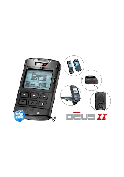 Xp Deus 2 Dedektör Ana Ünite, Wsa2 Kablosuz Kulaklık Ve 28cm Fmf Başlık İle