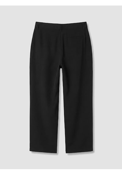 Lcw Vision Siyah Relax Fit Erkek Pileli Pantolon
