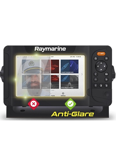 Raymarine Element 7 Hv Chırp Sonar Gps - Ipg Anti-glare Yansıma Önleyici Mat Ekran Koruyucu