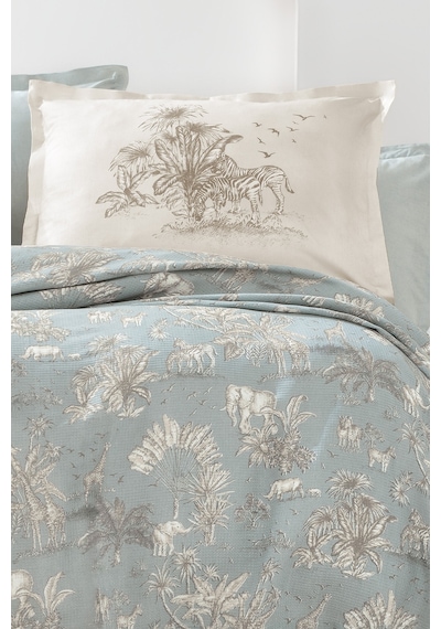Yataş Bedding Aster Çift Kişilik Pike Takımı - Adaçayı