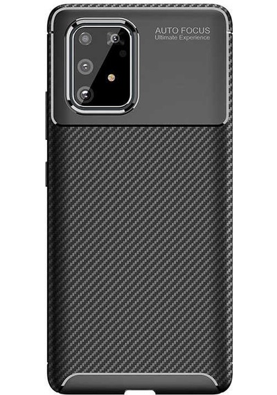 Samsung Uyumlu Galaxy A91 S10 Lite Kılıf Zore Negro Silikon Kapak Lacivert