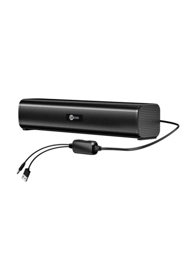 Lecoo Ds107 Stereo Usb Aux Siyah 6w Rms Soundbar Speaker