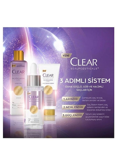 Clear Scalpceuticals Saç Dökülmesine Karşı Serum 45 ML Clear Scalpceuticals Saç Dökülmesine Karşı Serum 45 ML