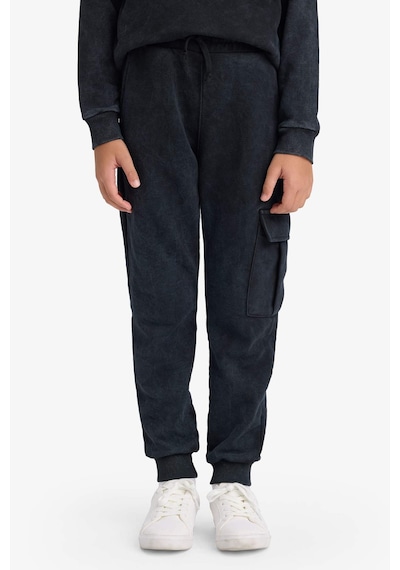 Defacto 2li Takım Baskılı Sweatshirt Eşofman Altı Erkek Çocuk G4968a825wnar202 Antrasit-ar202