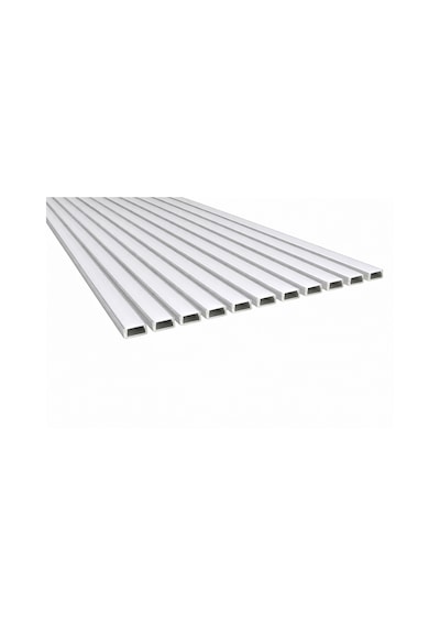 10 Lu Set Led Kanal Profil Alüminyum 13x6mm 2 Metre Sıva Üstü İnce Kasa Opak Pleksi Difüzörlü Lineer Led Kanal 2128