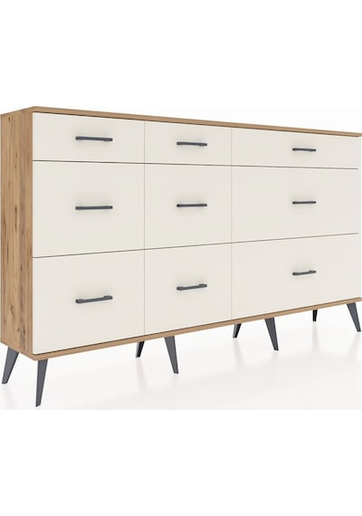 Arges Konsol 9 Çekmeceli 176x30x99 Çam-çam/aytaşı Atlas Çam/aytası - Atlas Çam Arges Konsol 9 Çekmeceli 176x30x99 Çam-çam/aytaşı Atlas Çam/aytası - Atlas Çam