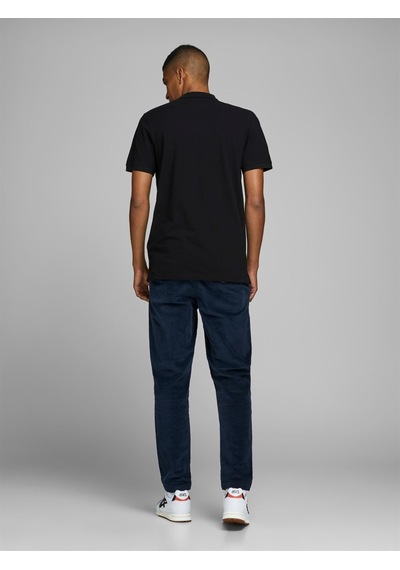 Jack & Jones Erkek Tişört Basic Polo Noos-22637 Siyah