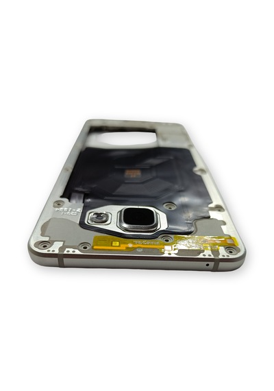 Samsung A710 Kasa Samsung Samsung Uyumlu Galaxy A7 2016 Gri Renk Orta Kasa Çıtalı On Off Ses Tuş Bordu Buzzer Hoparlör Kamera Lens Açık Gri