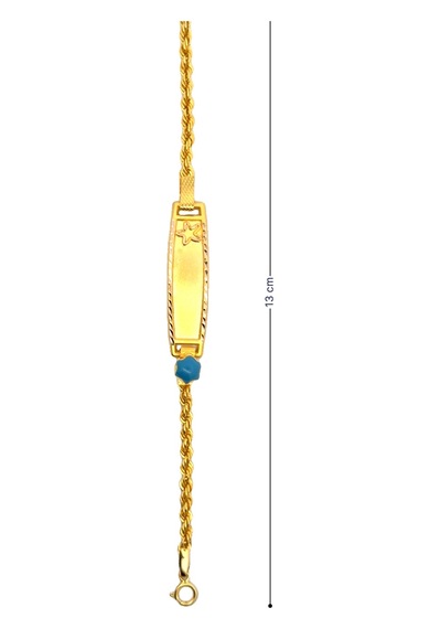 Cigold Taşlı Çocuk Bileklik 14 Ayar Altın 2.00 Gr Oa-c11303029267 Renkli Çok Renkli