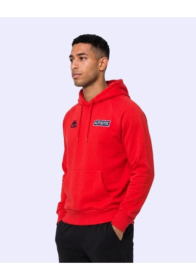 Kappa Authentic Origin Tur Erkek Koyu Turuncu Oversize Hoodie