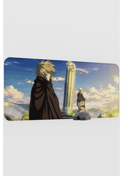 Vinland Saga Anime V1 - 90x40 Xxl Gaming Kauçuk Kaymaz Taban Mouse Pad Fare Altlığı
