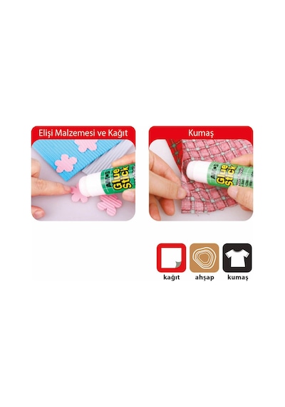 Amos Beyaz Stick Yapıştırıcı 22 GR