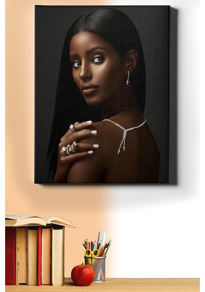 Webstyle Sayılarla Boyama Seti Kasnaklı Siyah Ve Beyaz 40 X 50 Cm